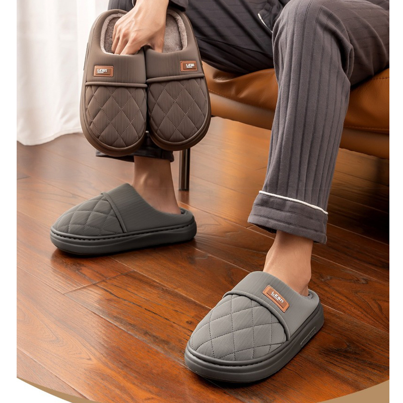 รองเท้าแตะฤดูหนาวแบบอุ่นสำหรับ - Flip Flop Leather Men บทวิจารณ์และราคา