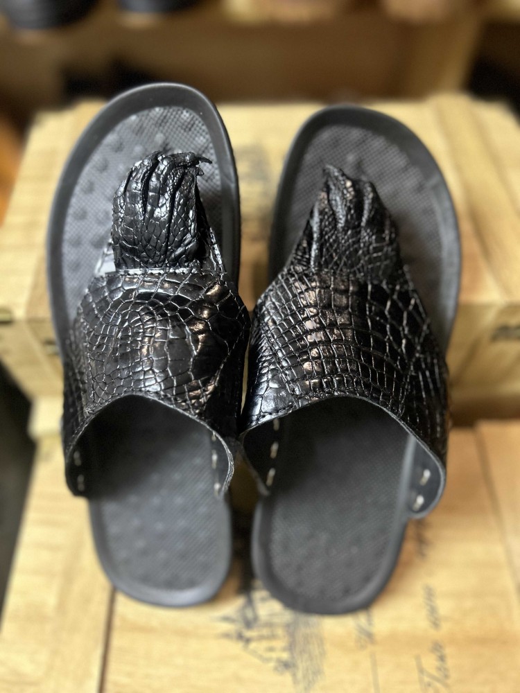 รองเท้าแตะหนังแท้สำหรับผู้ชาย  - Flip Flop Leather Men บทวิจารณ์และราคา
