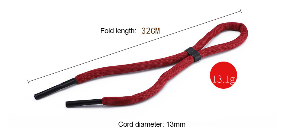 1 PC ดําน้ําใต้น้ํากีฬาว่ายน้ํ - Sunglass Retainer Cord บทวิจารณ์และราคา