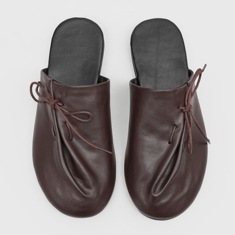 รองเท้าแตะลำลองแบบใหม่สำหรับผู - Flip Flop Leather Men บทวิจารณ์และราคา
