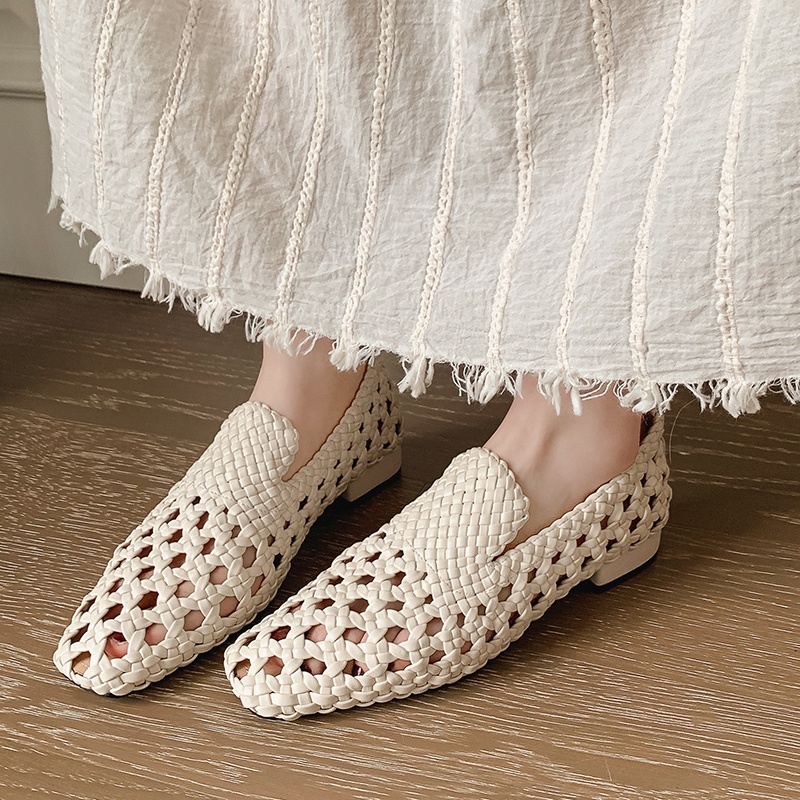รองเท้าสานหนังแท้แฟชั่นสุดฮิตป - Casual Sandal Leather บทวิจารณ์และราคา