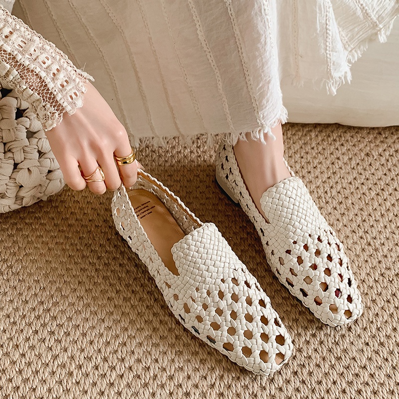 รองเท้าสานหนังแท้แฟชั่นสุดฮิตป - Casual Sandal Leather บทวิจารณ์และราคา
